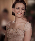 Pink Ball Gown Straps Beaded Layered Tulle Long Evening Dress Prom Dress HZ1023