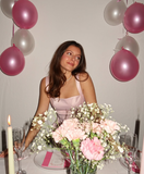 Cute Sheath Spaghetti Strap Light Pink Satin Short Homecoming Dress Birthday Dress HZ1023