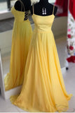 Yellow Prom Dresses,Sweetheart Prom Dress HZ1023