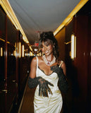 Cute Sheath Straps Black Lace Yellow Satin Prom Dress Evening Dress with Slit HZ1023