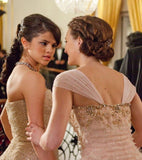 Pink Ball Gown Straps Beaded Layered Tulle Long Evening Dress Prom Dress HZ1023