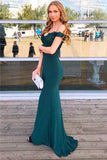 LACE MERMAID OFF-THE-SHOULDER EVENING PROMS SHEATH PARTY DRESSES HZ1023