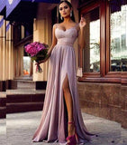 SLEEVELESS LONG FORMAL CHIC EVENING GOWN PROM DRESS HZ1023
