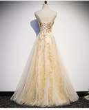 Beautiful Tulle Lace Long Evening Gown New Style Formal Prom Dress HZ1023