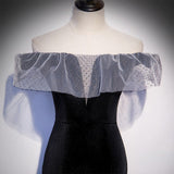 Mermaid Off The Shoulder Prom Dresses HZ1023