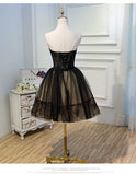 Black Hoco Dress Short Homecoming Dresses HZ1023