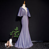 Mermaid Sequin Long Prom Dresses HZ1023