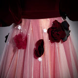 Simple A line Long Prom Dresses HZ1023