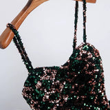 Sequin Hoco Dress Short Homecoming Dresses HZ1023