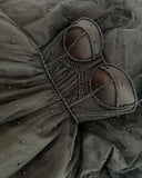 Sparkly Long Prom Dress with Beading ,School Dance Dresses ,Fashion Winter Formal Dress HZ1023