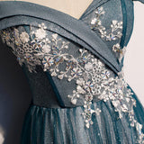 A line Off The Shoulder Prom Dresses HZ1023