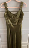 Elegant Sheath Olive Green Prom Dresses Long Formal Dress HZ1023