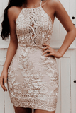 Lace Tulle Short Prom Dress Homecoming Dress HZ1023