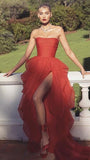 Red Prom Dresses HZ1023