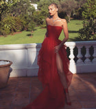 Red Prom Dresses HZ1023