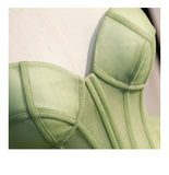 Ball Gown, Green Prom Dresses Vintage Prom Dress HZ1023