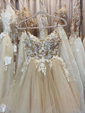 Short Champagne Lace Homecoming Dresses HZ1023