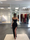 Gorgeous Prom Dresses,Sequin Evening Dresses,Long Formal Gowns,Black Formal Dress HZ1023