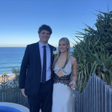 Sexy Satin V-Neck Cut Out Lace Prom Dress Formal Evening Dress HZ1023