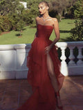 Red Prom Dresses HZ1023