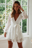 Summer Dress Bohemian Mini Beach Dress homecoming dresses HZ1023
