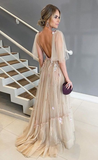 Long Prom Dresses Fashion Dance Dress Winter Formal Dress HZ1023