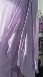 Simple Purple A Line V Neck Layered Chiffon Homecoming Dress Outfits HZ1023