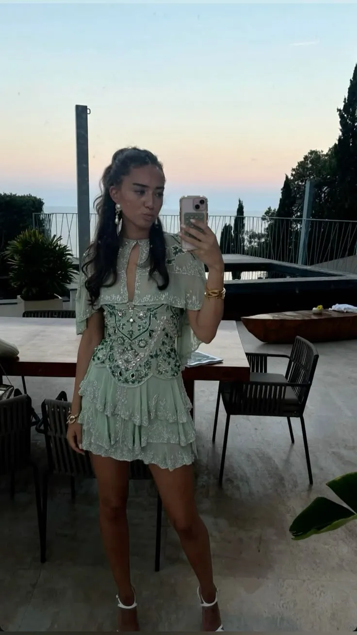 Vintage A Line Spaghetti Straps Chiffon Formal 8th Grade Homecoming Dresses Summer Middle School Hoco Dress 18th Birthday Outfits HZ1121