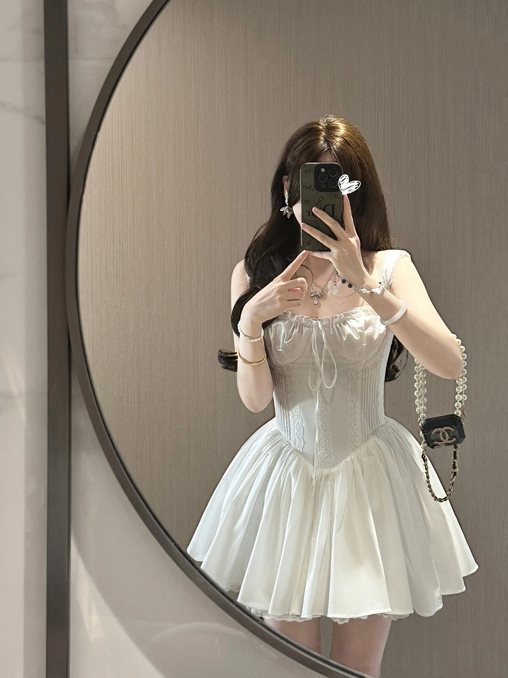 Cute A line Square Neck White Short Lace Homecoming Dress Summer Hoco Dresses Mini Night Homecoming Outfits HZ1121