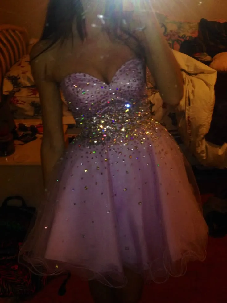 Cute Ball Gown Sweetheart Pink Tulle Formal Homecoming Dresses 8th Grad Dance Graduation Dress Short Hoco Dresses HZ1121