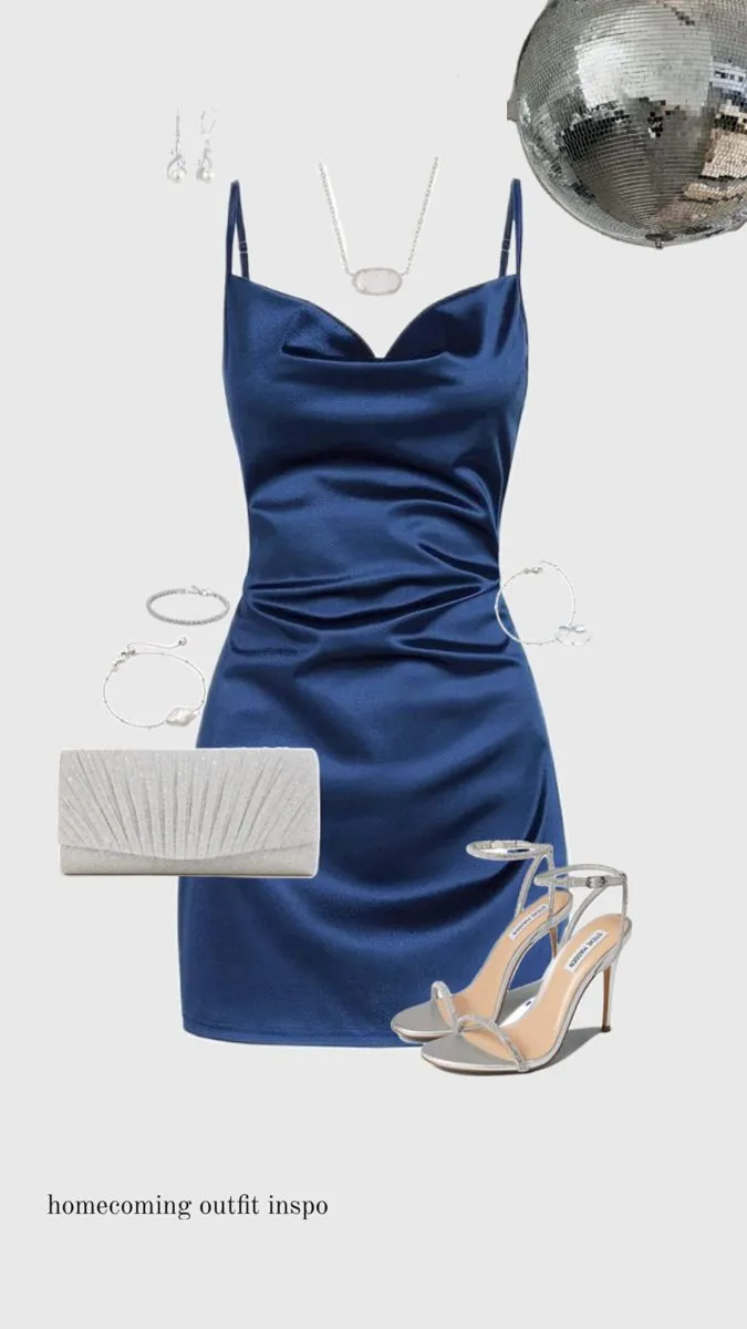 Cute Sheath Spaghetti Straps Navy Blue Short Formal Homecoming Dresses Party Graduation Dress Hoco Dresses HZ1121